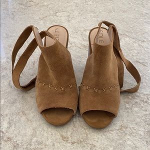 Sole Society Suede Sandal